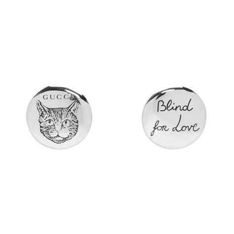 blind for love gucci earrings